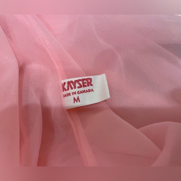 Vintage Kayser nightgown peignoir robe - Picture 7 of 12